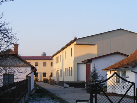 Városi gyár képe