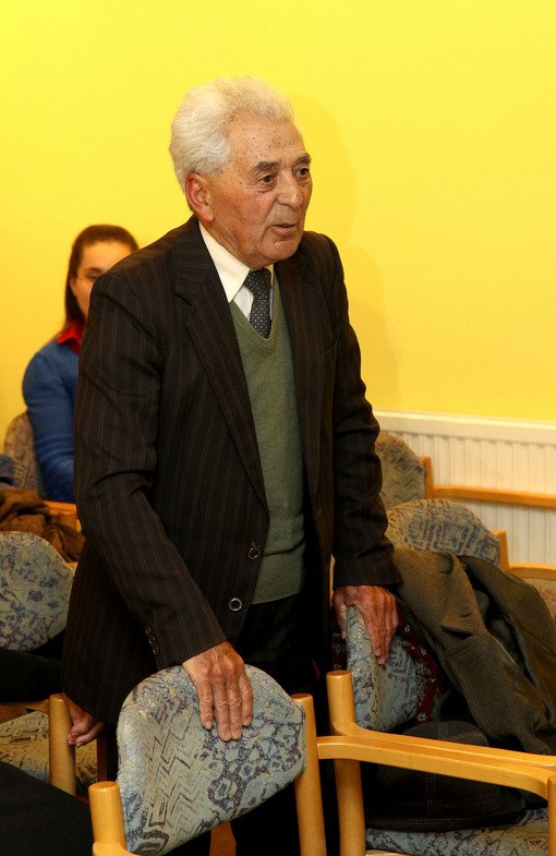 A sarkadi cukorgyár egykori igazgatója, a 86 éves Mátyási János