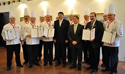 A Békés Megyei Culinary Team elnöki elismerésben részesült