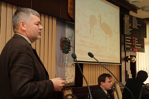 Tirják László, a Körös-Maros Nemzeti Park igazgatója
