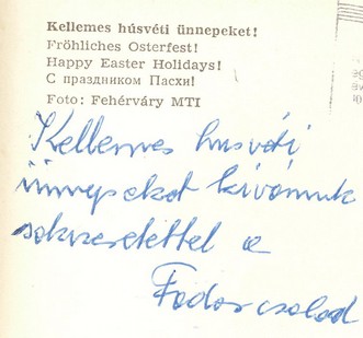 Húsvéti képeslapok a levéltárban