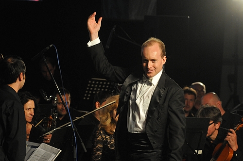 Somogyi-Tóth Dániel, a Békés Megyei Szimfonikus Zenekar művészeti vezetője, karmestere