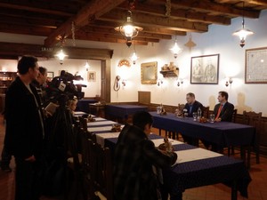 Kósa Lajos sajtótájékoztatót tartott Kondoroson