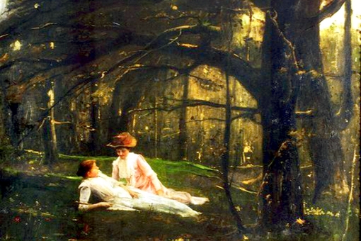 Munkácsy Mihály Pihenés az erdőben című festményét 2012. február 19-ig a Szépművészeti Múzeumban tekinthetik meg az érdeklődők 