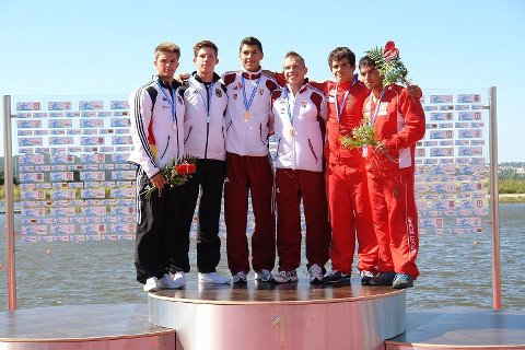 Tótka Sándor/Gellai Tamás K2 200m Ifjúsági Európa Bajnok