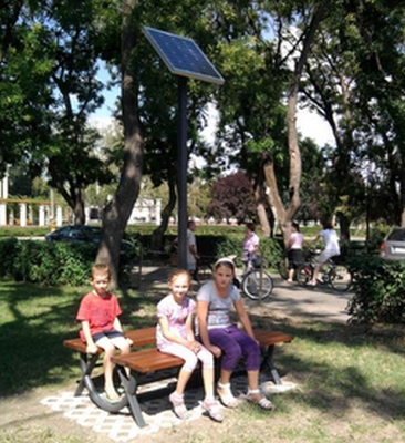 Négy napelemes padot telepítettek Dévaványán.
