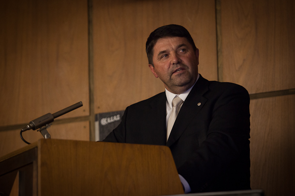 Farkas Zoltán, a Békés Megyei Önkormányzat Közgyűlésének elnöke előadást tartott a biharugrai térségben rejlő gazdasági erőről.