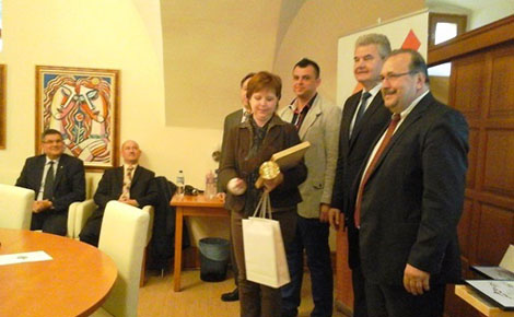 Vantara Gyula békéscsabai polgármester adta át a közétkeztetési verseny díjait