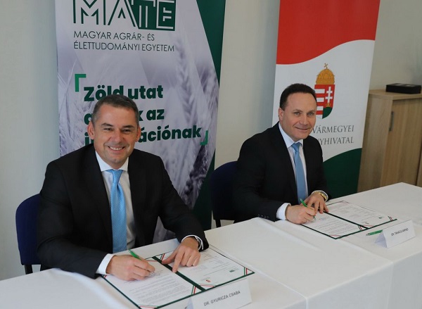 Stratégiai együttműködési megállapodást írt alá Szarvason a MATE és a Békés Vármegyei Kormányhivatal
