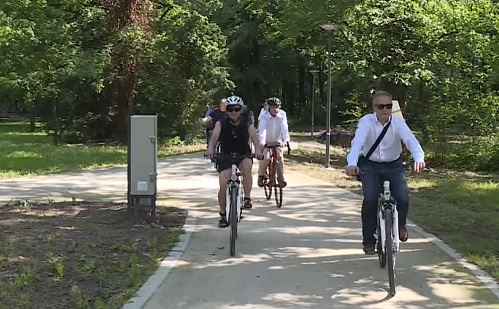 Megtörtént a Wenckheim turista- és kerékpárút átadása Békésben